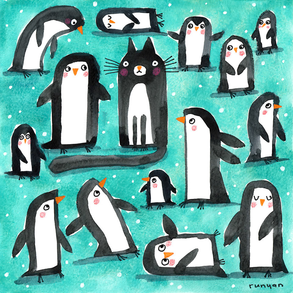 PENGUIN IMPOSTER 2 - Terry Runyan - Creatif ©Terry Runyan - Creatif License