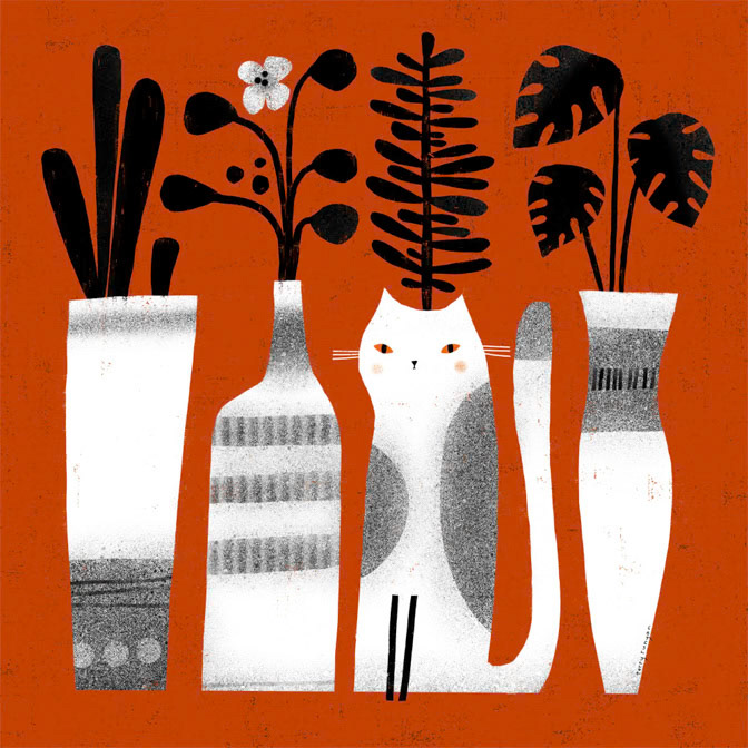 ASSORTED VASES _Cat _  Creatif