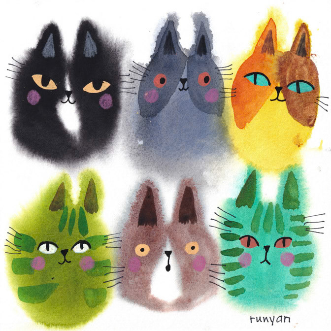 FLOOF HEADS 3 _Cats _  Creatif