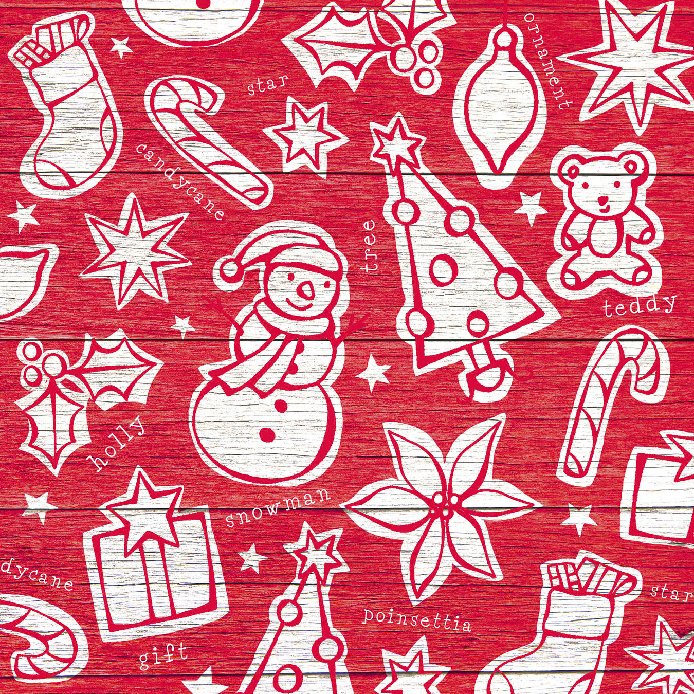 SH_Cmas_59b_allover icon pattern Red and White_Creatif ©Steve Haskamp - Creatif License