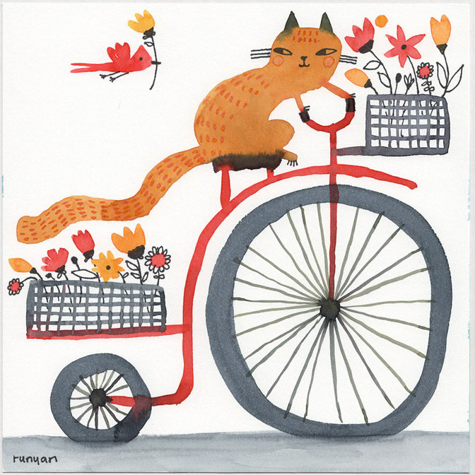 PLAYING CATCHUP - Terry Runyan - Creatif _Cat _  Creatif