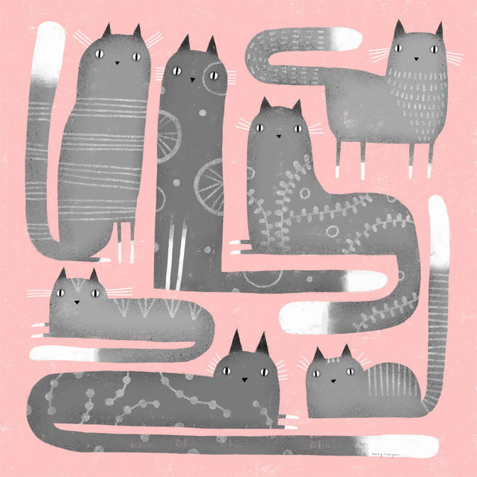 FANCY GRAY _Cats _  Creatif
