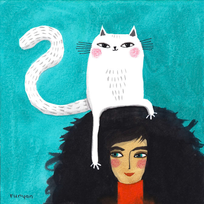 PAW FORWARD HAT _Cat Hair _  Creatif