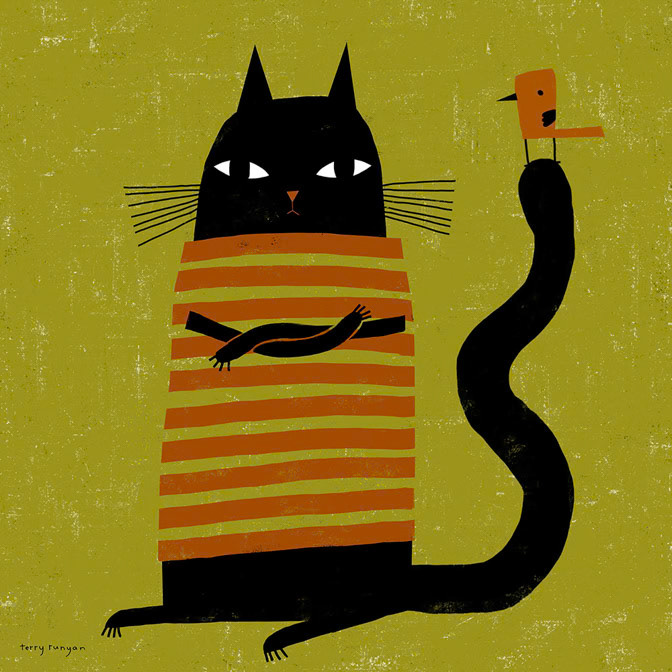ANNOYED TAIL - Terry Runyan - Creatif _Cat _  Creatif