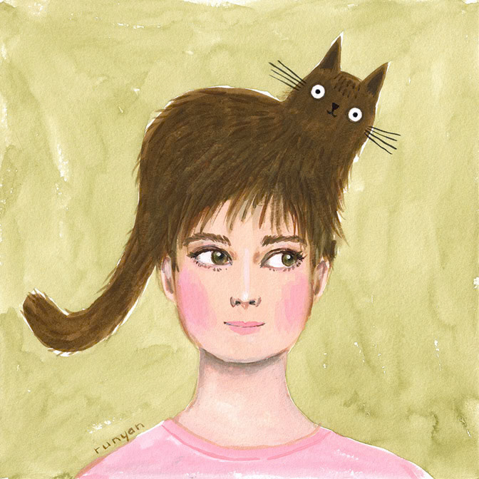 WISPY CAT HAT _Cat Hair _  Creatif