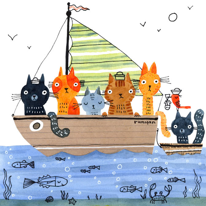 CAT CREW 10x10 _Cats _  Creatif