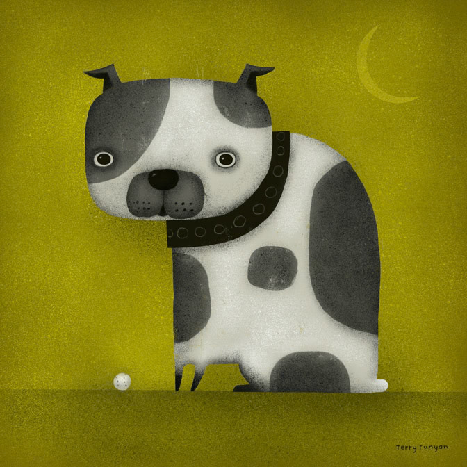 STUBBY TAIL 300dpi Terry Runyan - Creatif _Dog _  Creatif ©Terry Runyan - Creatif License