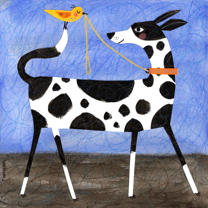 WALK THE DOG DAY 2 12x12 _Calendar 2023- Dogs- Hires _  Creatif ©Terry Runyan - Creatif License