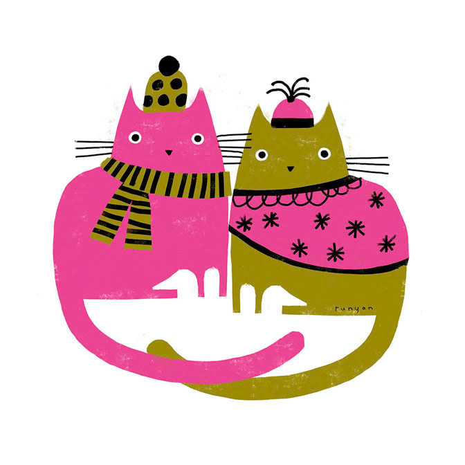 PINK &amp; GREEN - Terry Runyan - Creatif _Cat _  Creatif