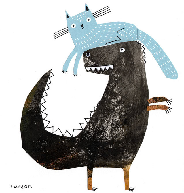 DINO HAT - Terry Runyan - Creatif _Dinosaur _  Creatif ©Terry Runyan - Creatif License