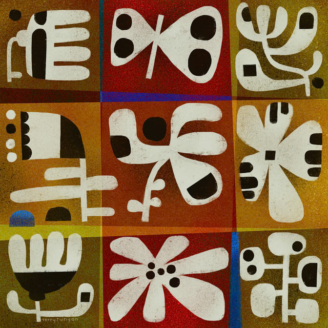 TIC TAC ART _Floral _  Creatif ©Terry Runyan - Creatif License
