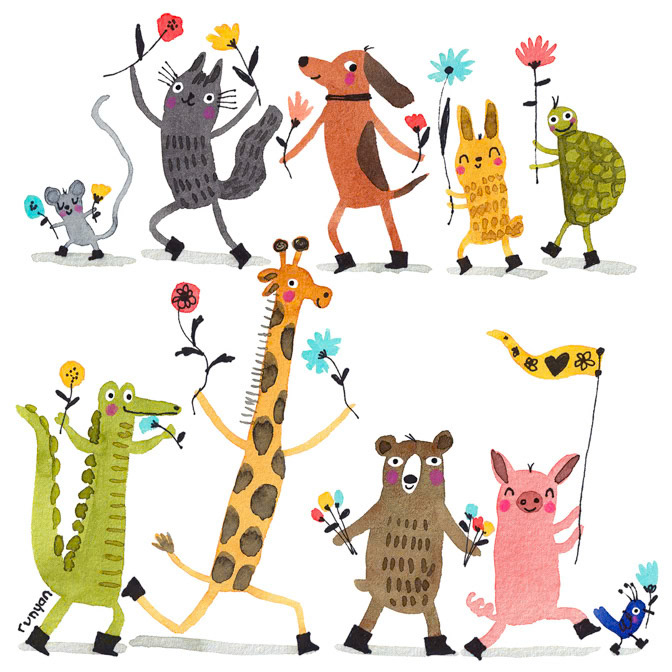 PARADE LOVERS sm _Animals- Cat Dog _  Creatif
