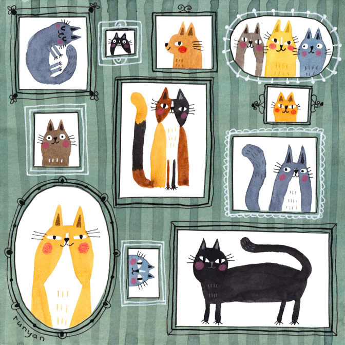 FRAMED _Cats _  Creatif