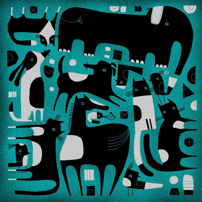 ANIMAL PATTERN _Cat _  Creatif