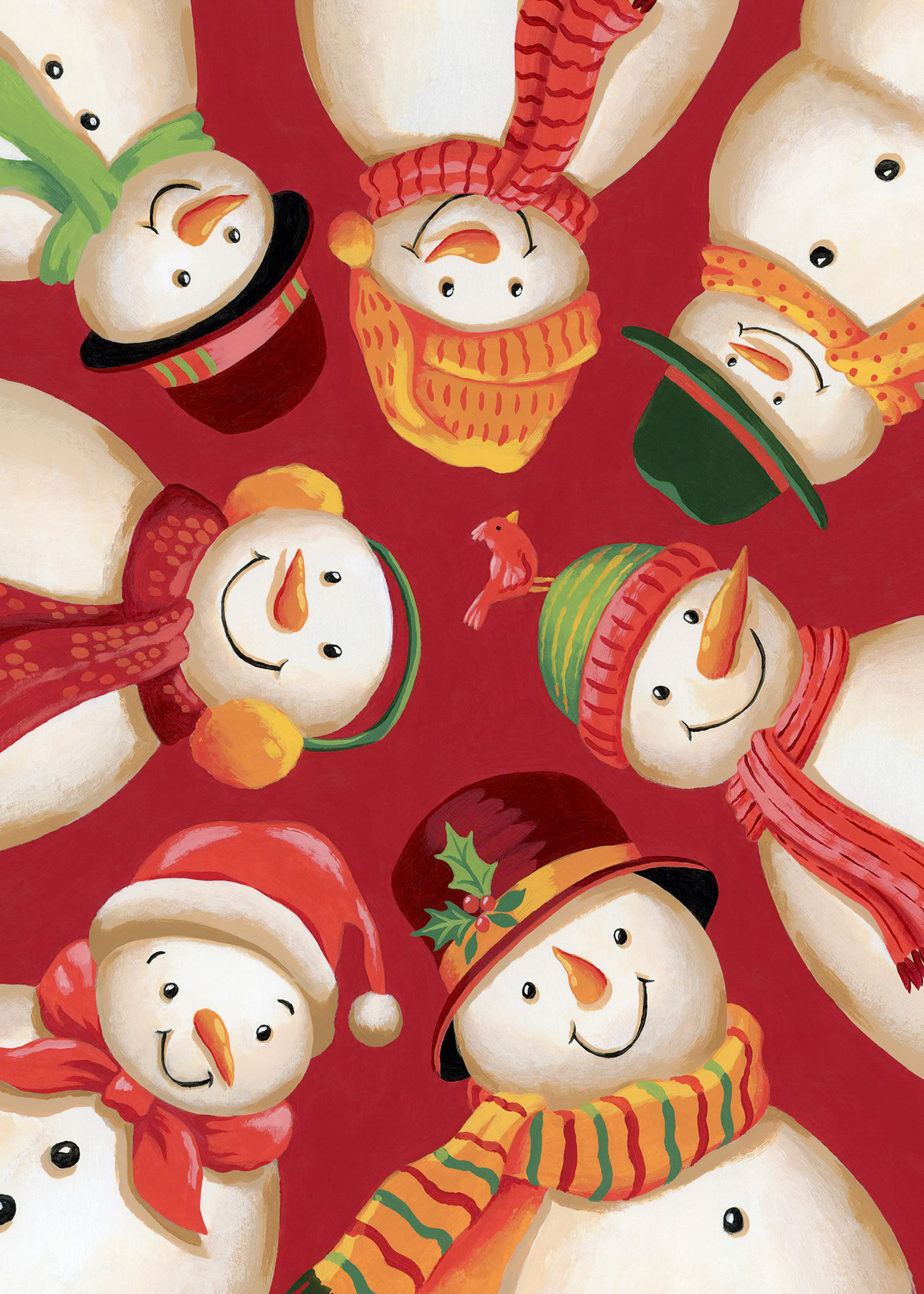 SH_Cmas_2794_Snowmen Group_Creatif ©Steve Haskamp - Creatif License