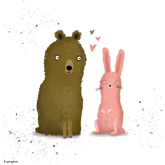 Sweet Friendship - Terry Runyan - Creatif _Animals- Love _  Creatif ©Terry Runyan - Creatif License