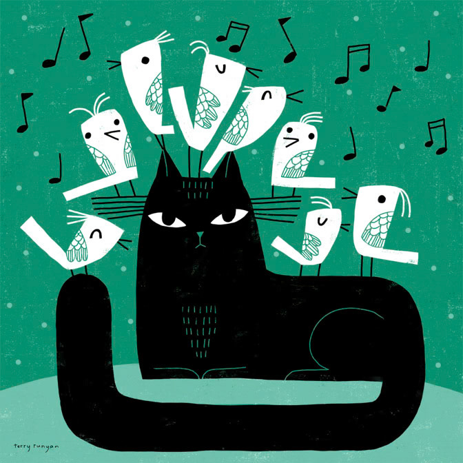 CAT CHOIR 100dpi _Cat _  Creatif ©Terry Runyan - Creatif License