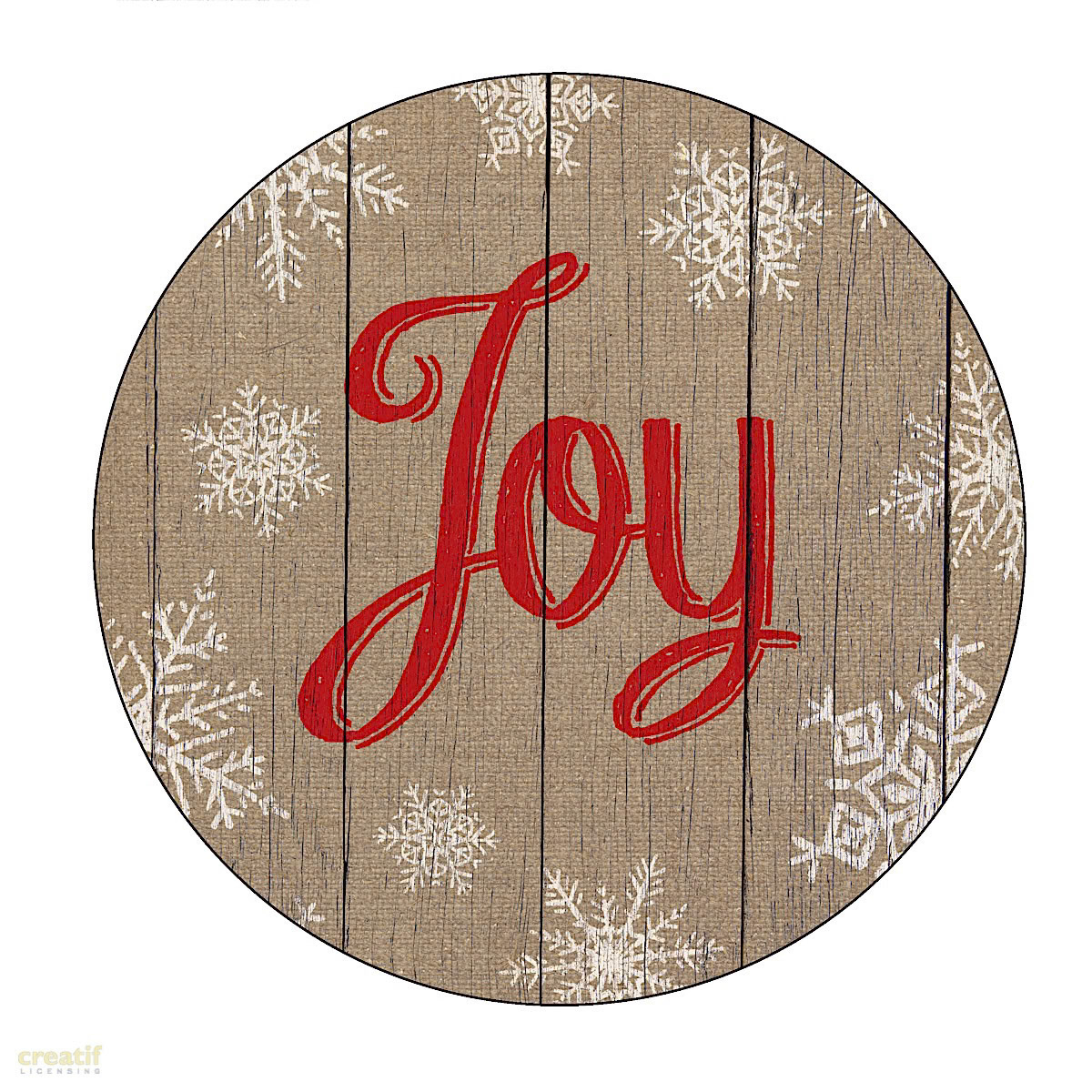 SH_Cmas_1458_Joy Plate Hi Res 8 inch_Creatif ©Steve Haskamp - Creatif License