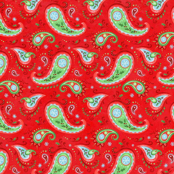 SH_Cmas_755a-SteveHaskamp-XmasPaisleyRepeat2 ©Steve Haskamp - Creatif License