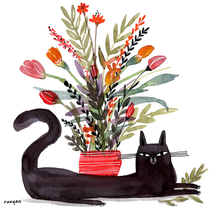 POSY CAT - Terry Runyan - Creatif _Cat _  Creatif
