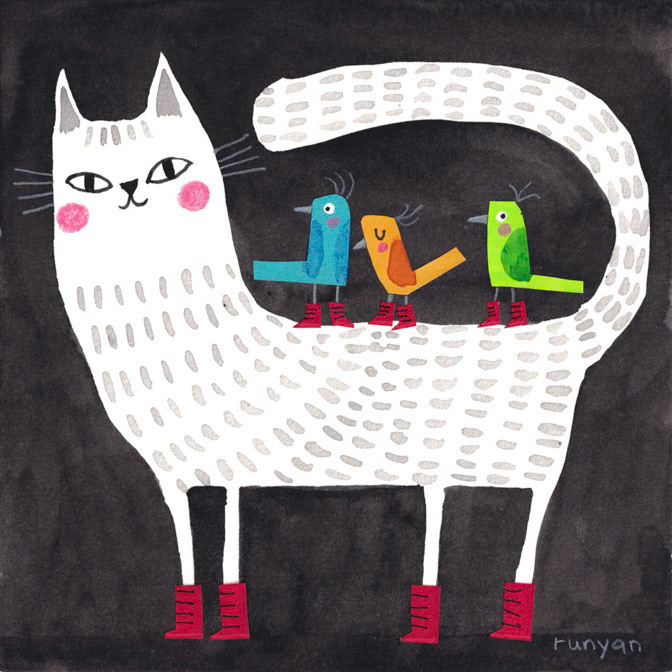 RED BOOT GANG _Cats _  Creatif ©Terry Runyan - Creatif License