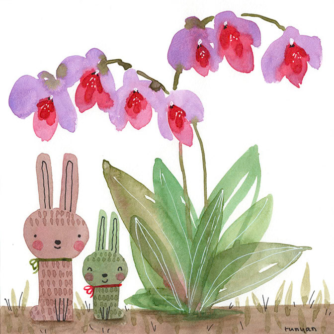 ORCHIDS - Terry Runyan - Creatif _Animals _  Creatif ©Terry Runyan - Creatif License