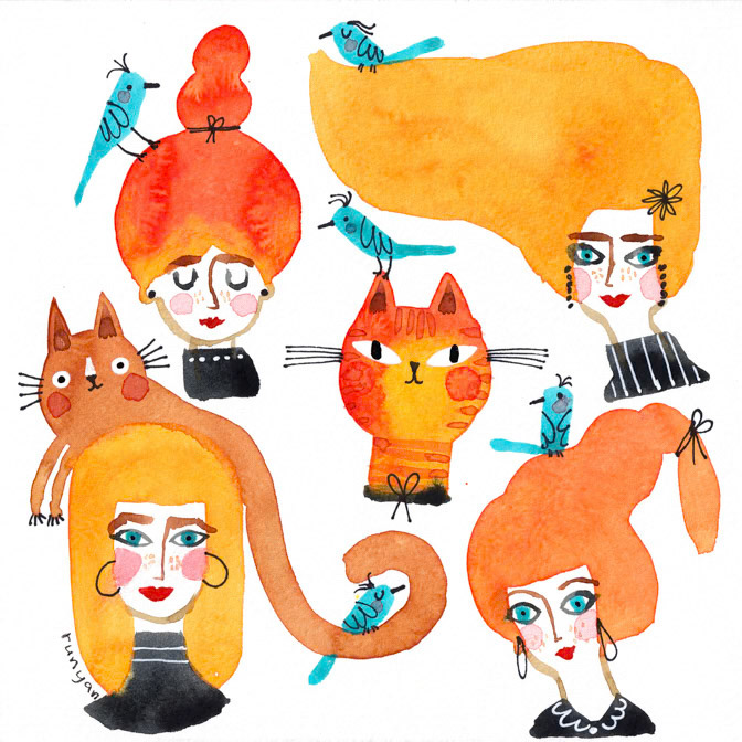 05-26-2022 WORLD REDHEAD DAY _Cat- Hat- Women _  Creatif