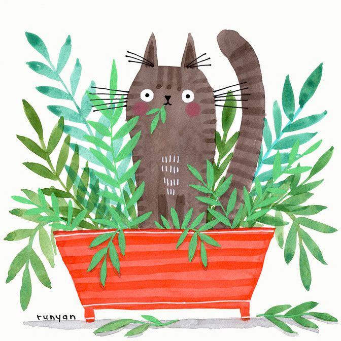 HOUSEPLANT APPRECIATION DAY _Cat _  Creatif
