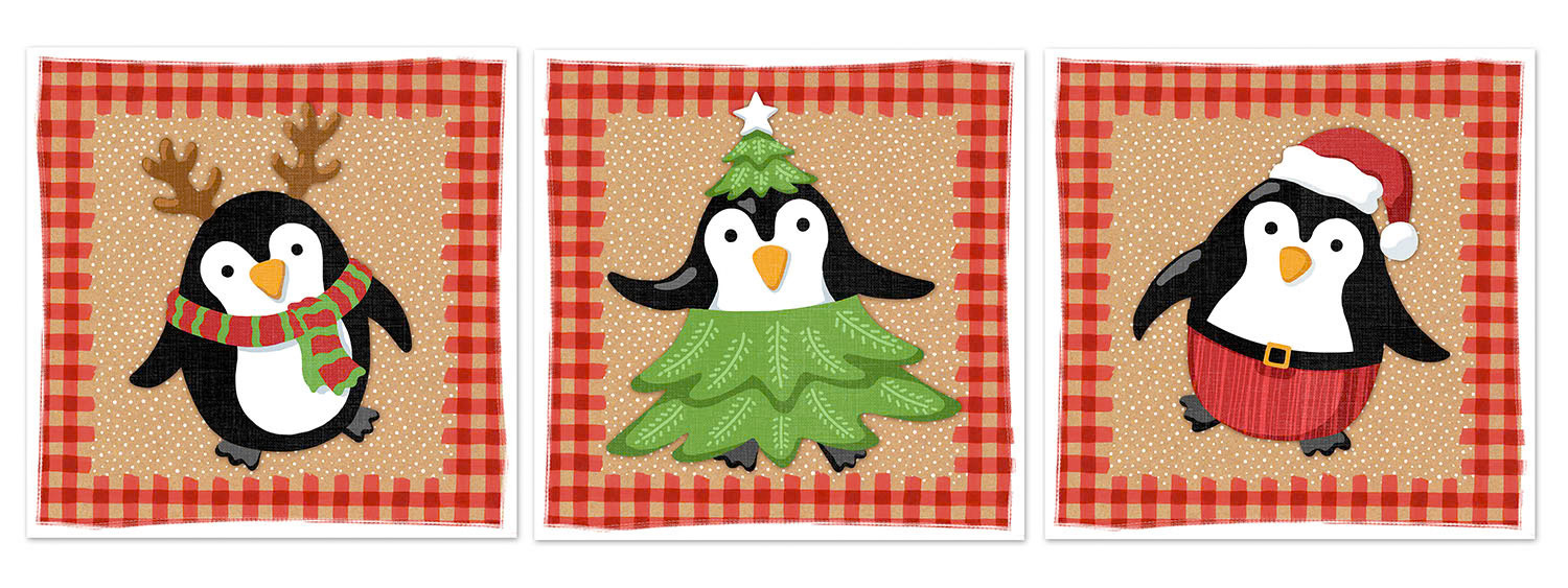 SH_Cmas_1370_3_Penguins Dressed Up_Creatif ©Steve Haskamp - Creatif License