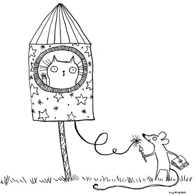 BLAST OFF - Terry Runyan - Creatif _Cat _  Creatif