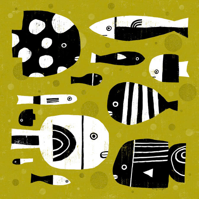 AQUARIUM GROUPIES _Animals- Fish _  Creatif ©Terry Runyan - Creatif License