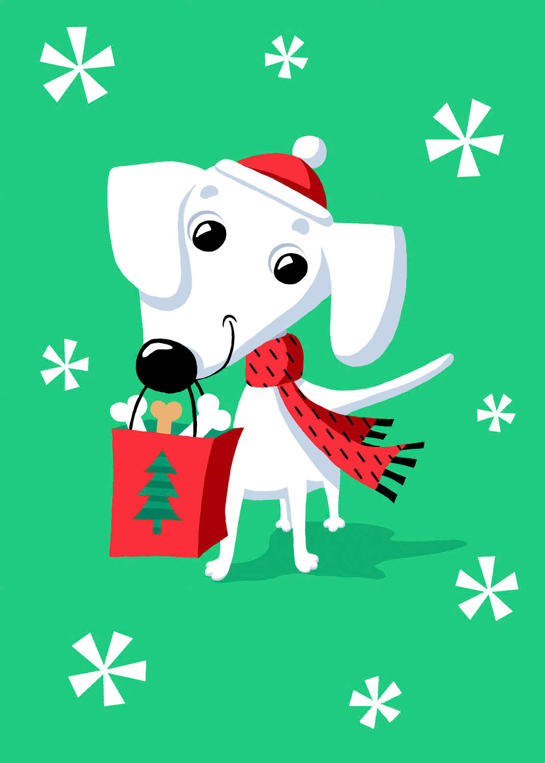 SH_Cmas_373-DogWithShoppingBag ©Steve Haskamp - Creatif License