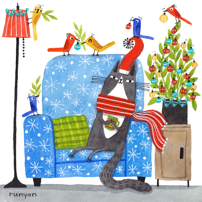 HOLIDAY COMPANY _Cat- christmas _  Creatif