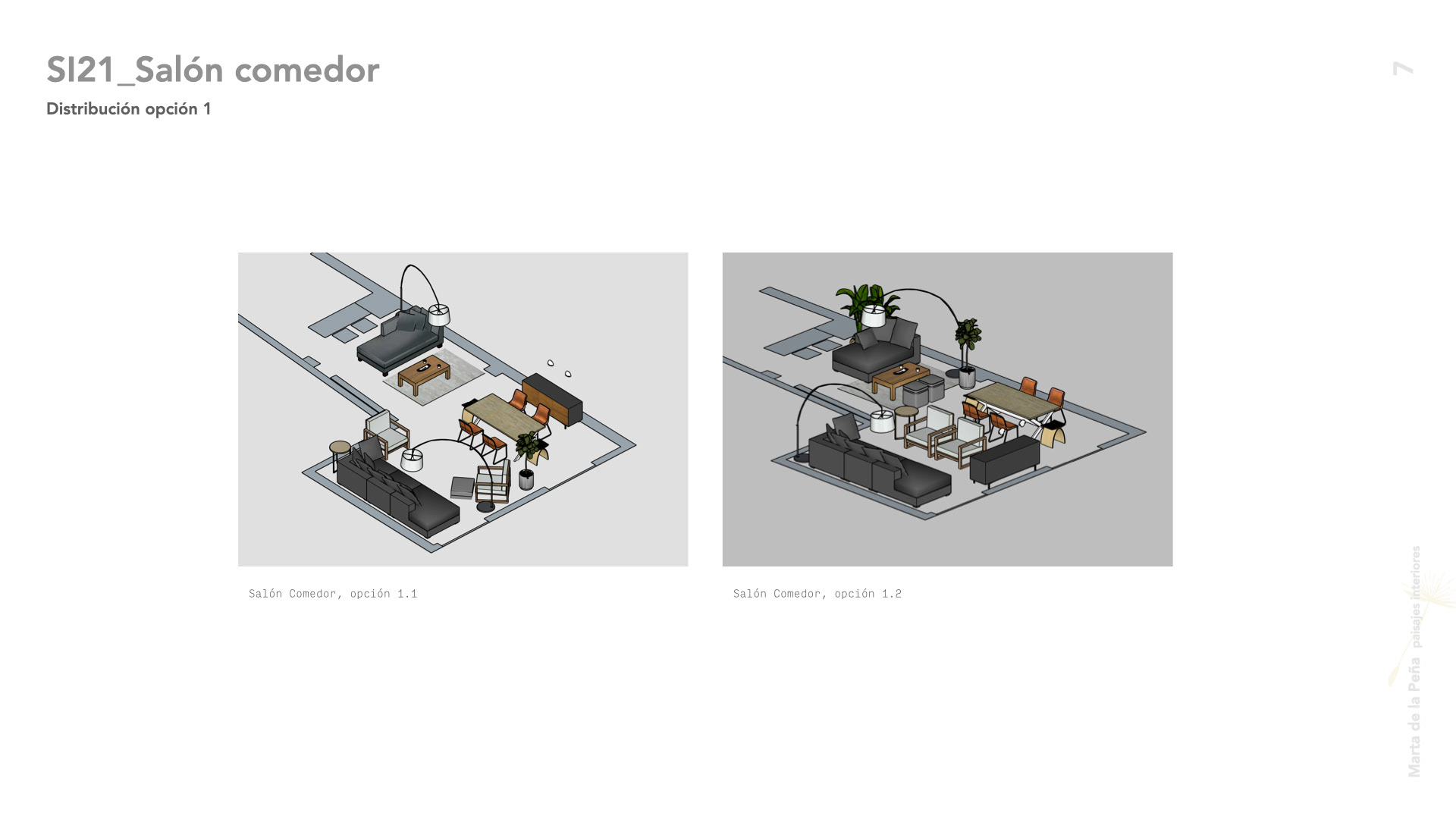 Proyecto de interiorismo para vivienda en el centro de Madrid. Arquitectura de interiores.