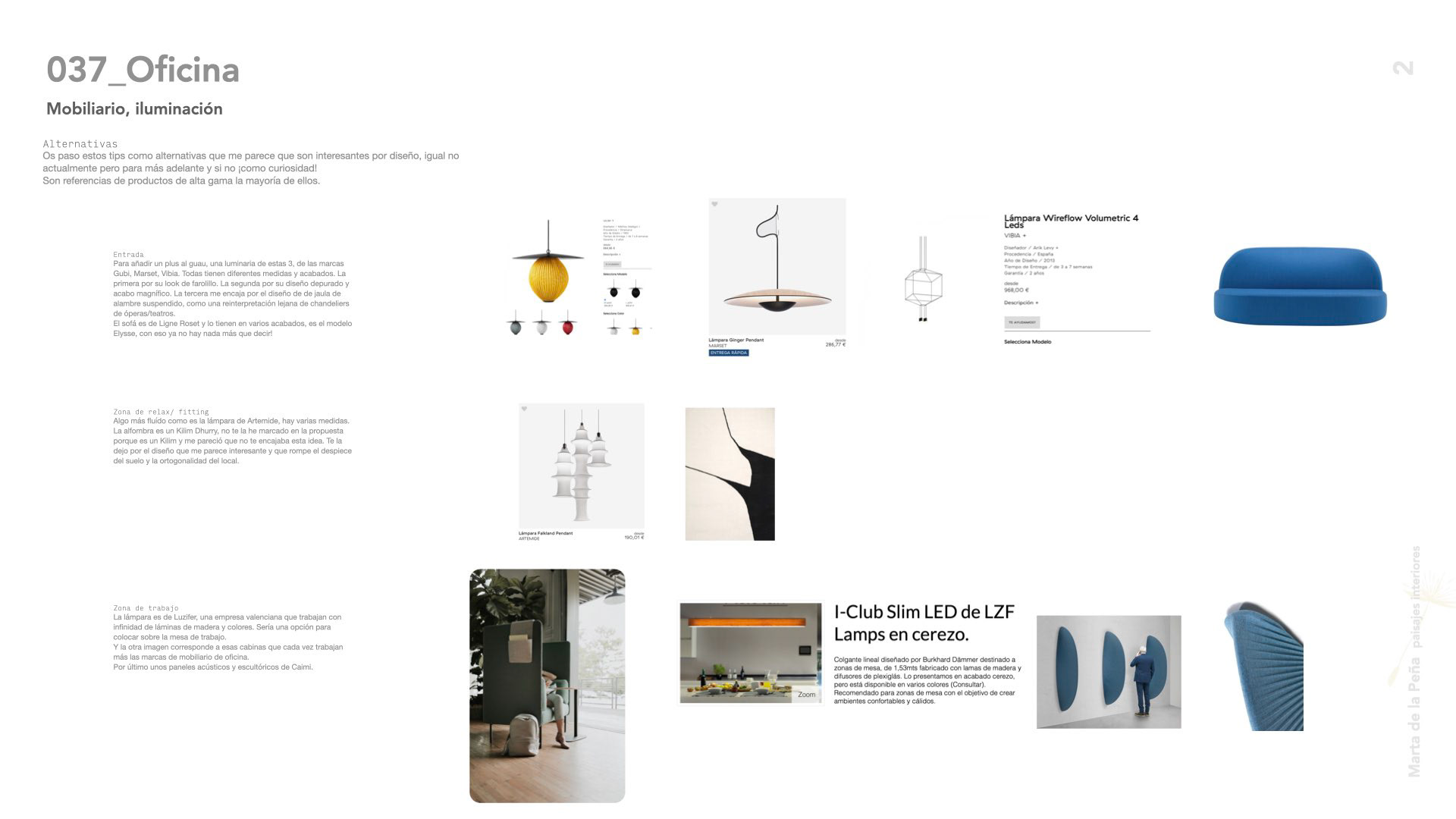 Proyecto de interiorismo para oficina y patio en Madrid. Arquitectura de interiores.