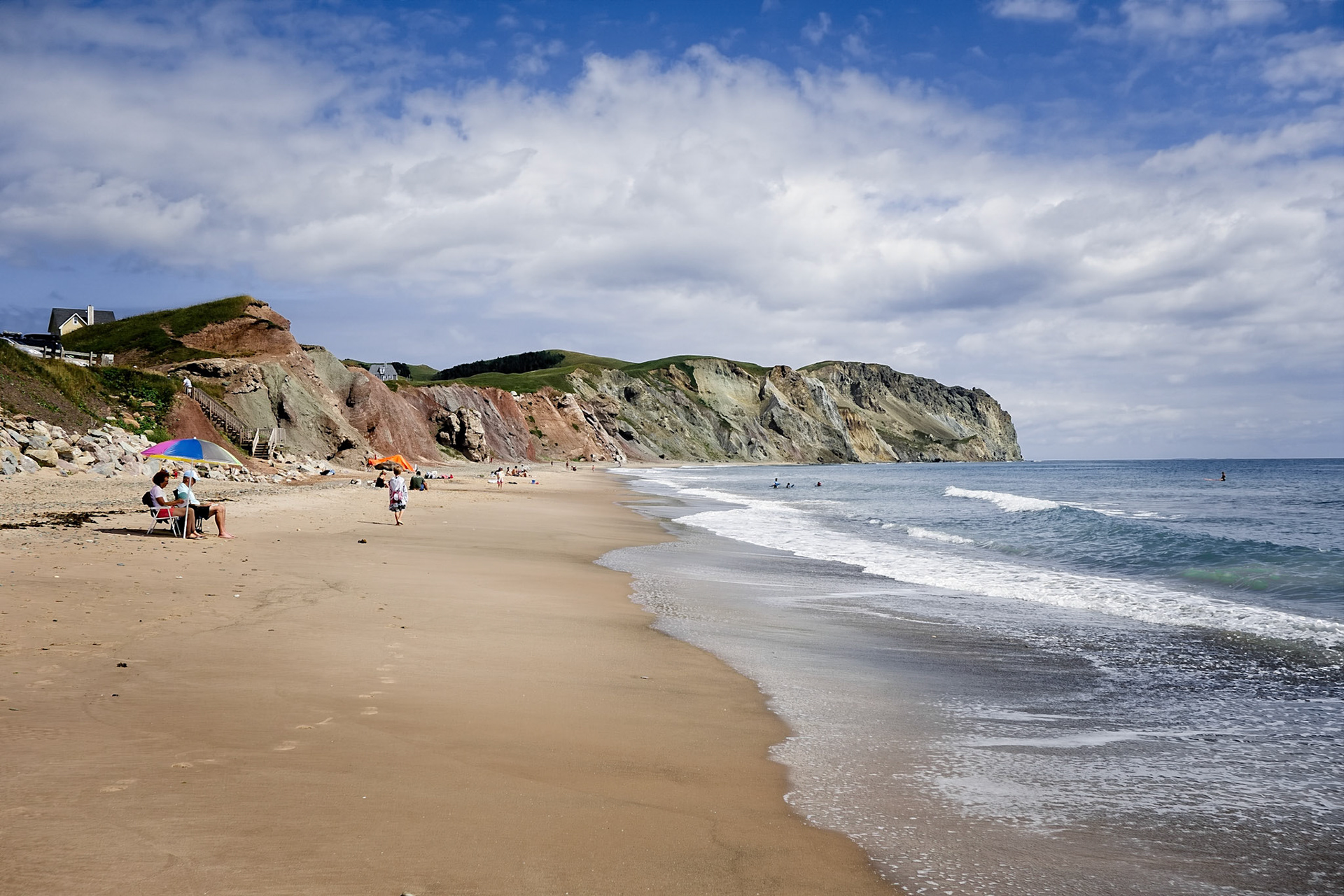 Buttes pelées, Pointe basse, Îles de la Madeleine