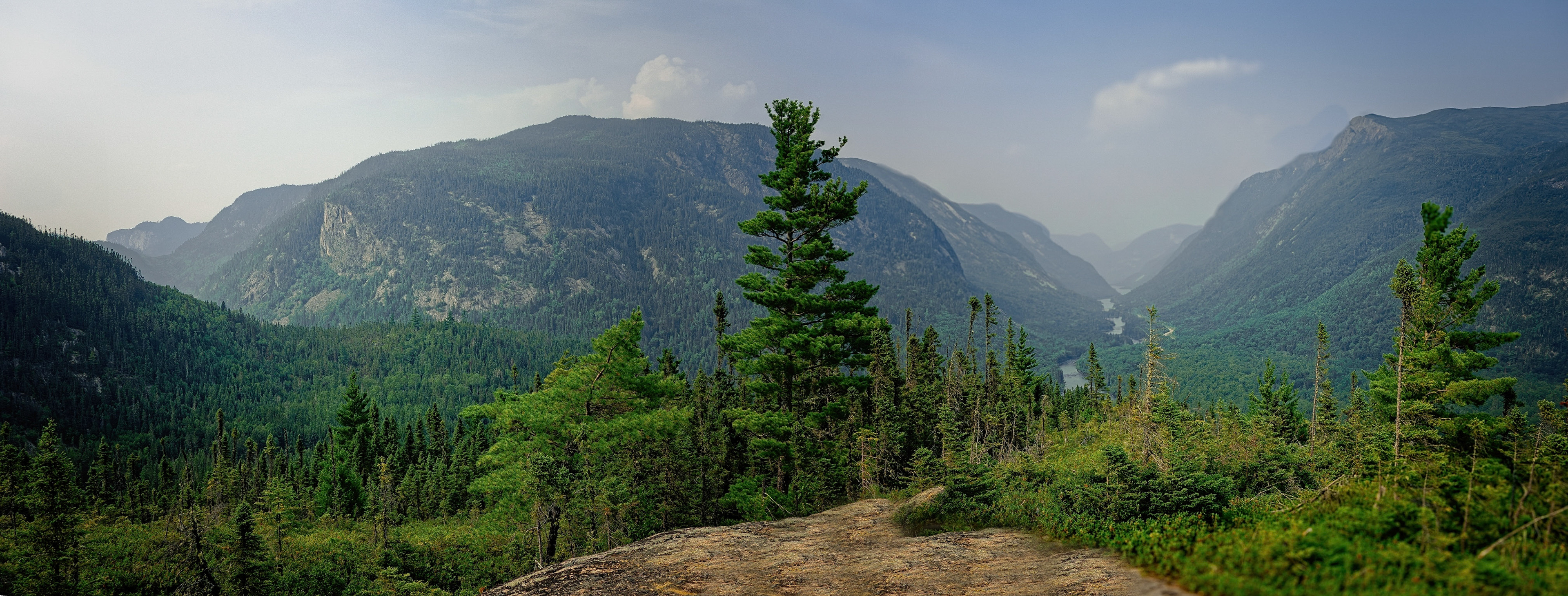 Gorge de la rivière Malbaie, Qc.