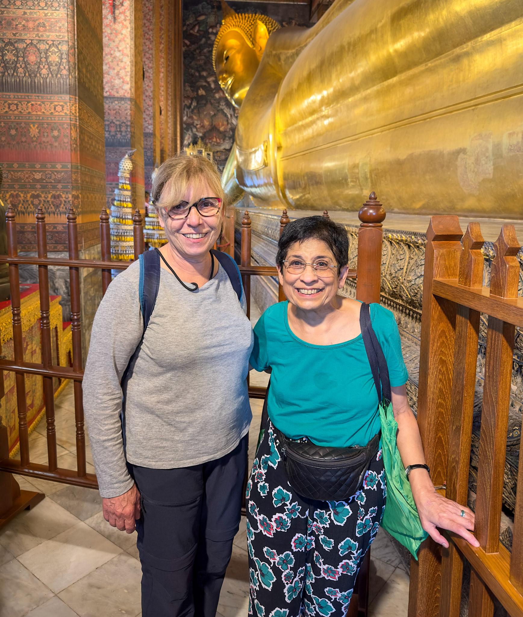 Temple du Boudha d'Emeraude - Sanctuaire avec sacré avec Boudha couché