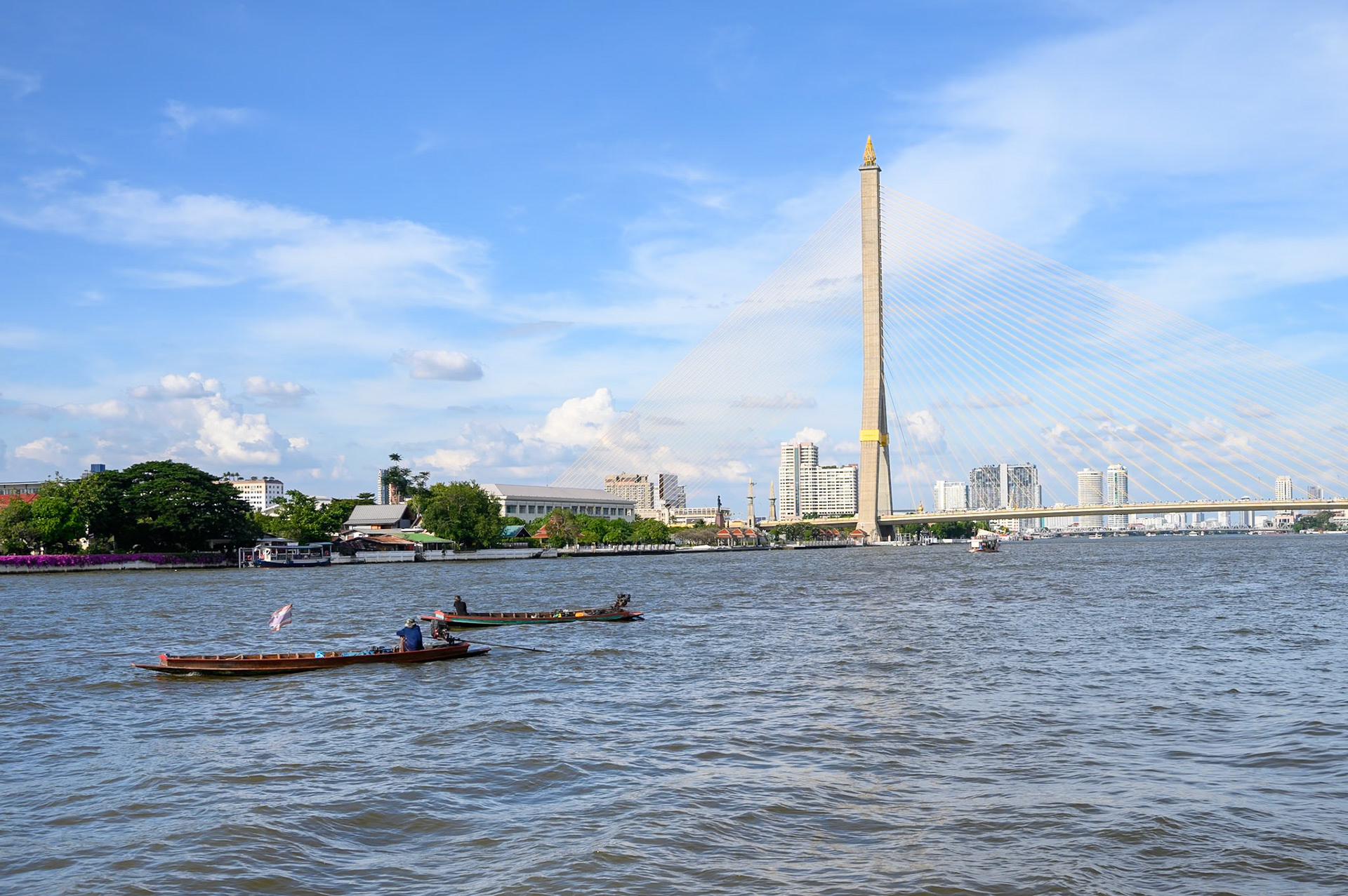 Bangkok - Ballade sur le feuve Chao Phraya