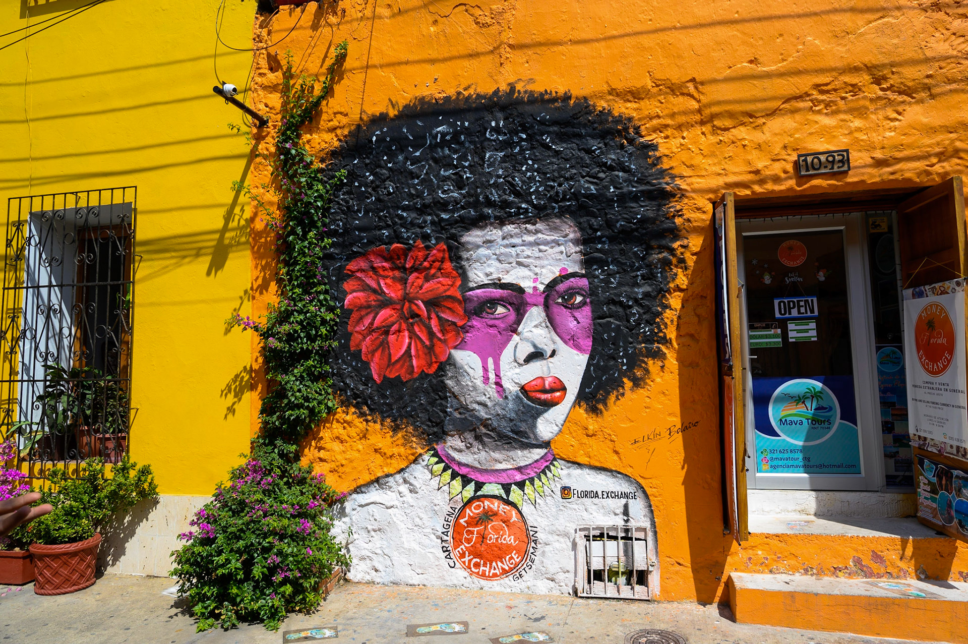 Visite du quartier Getsemani par le guide local