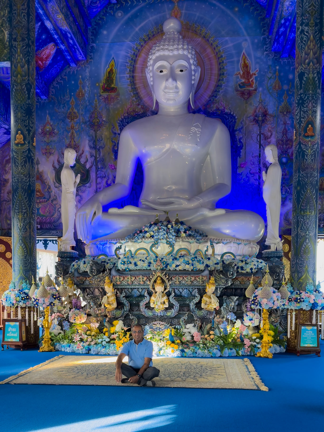 Temple Bleu – Wat Rong Suea Ten