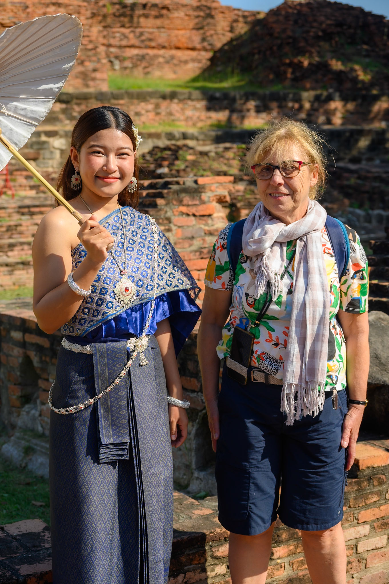 Wat Mahathat - Visite des ruines de Ayutthaya (ancienne capital)