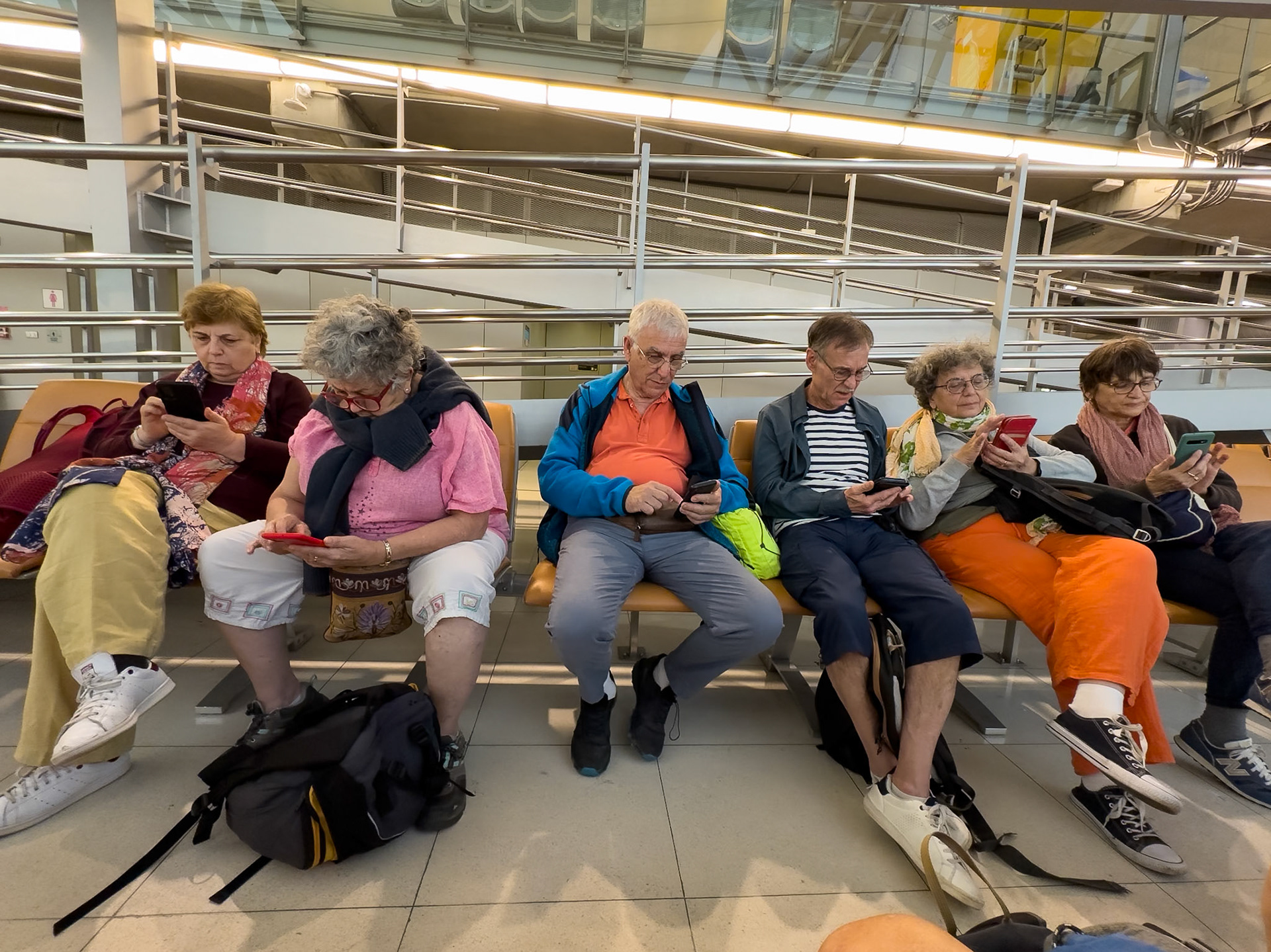 Aéroport de Banghkok - En attendant le départ pour Chiang Rai