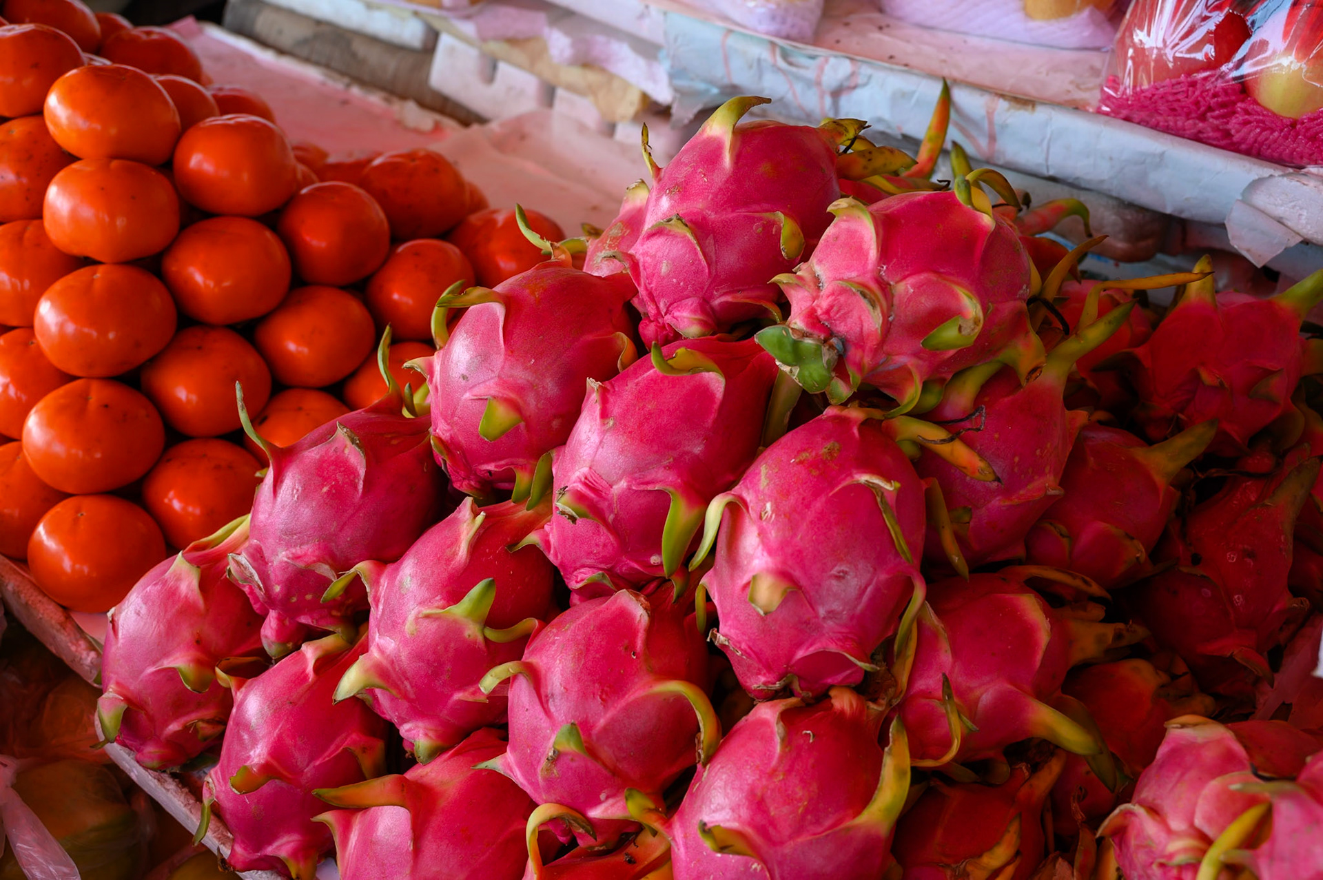 Marché local - Mueang Ngai, District de Chiang Dao.