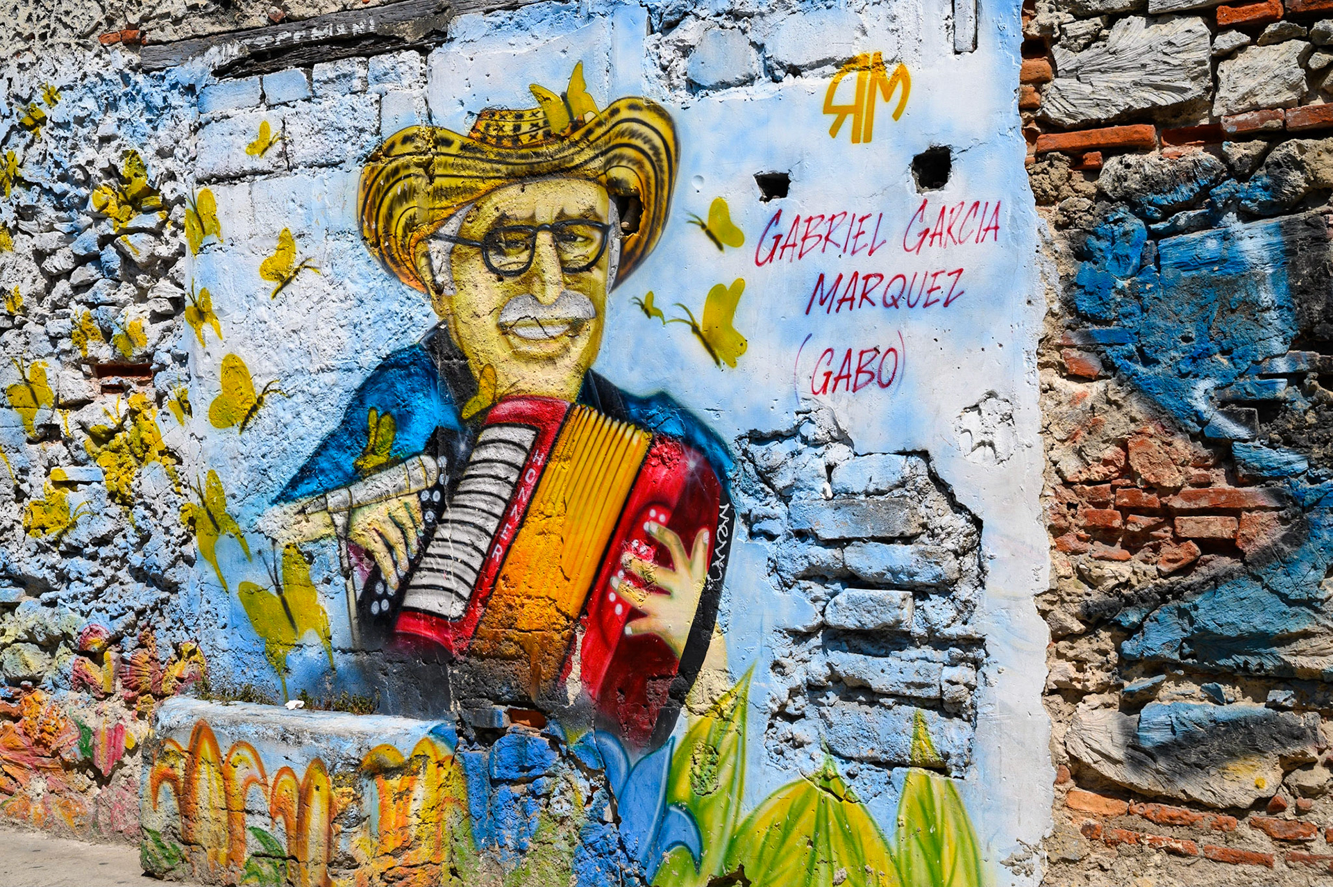 Visite du quartier Getsemani par le guide local