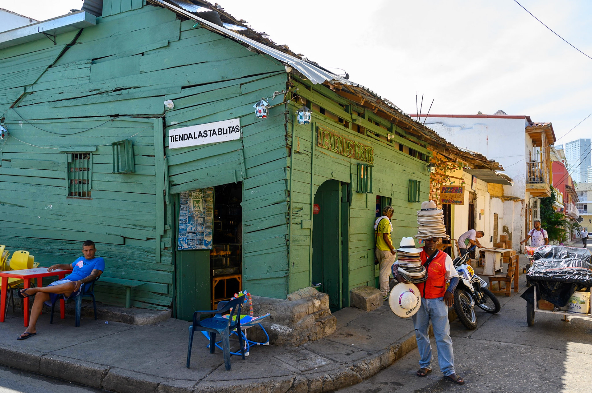 Visite du quartier Getsemani par le guide local