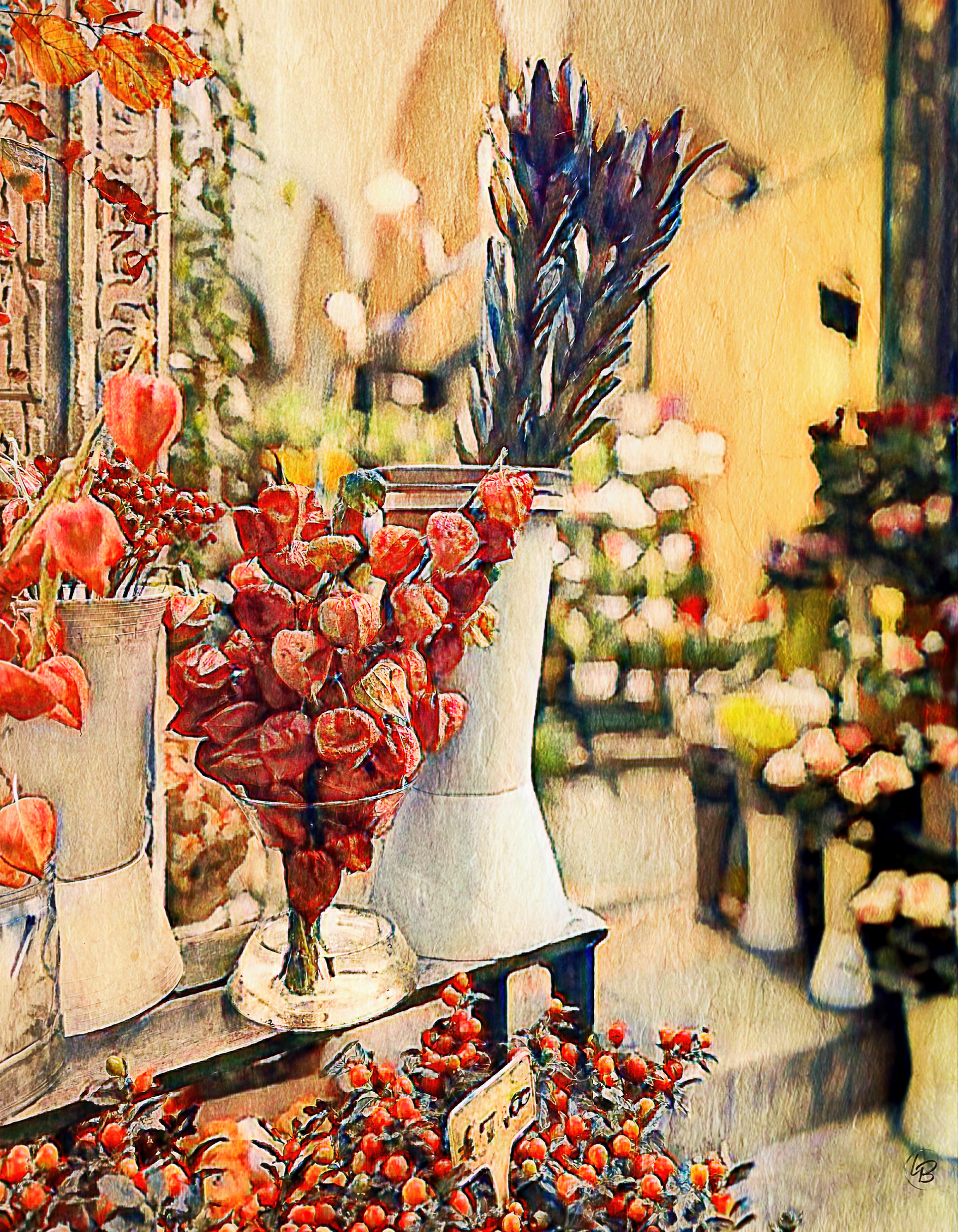 Flower Market Bologna