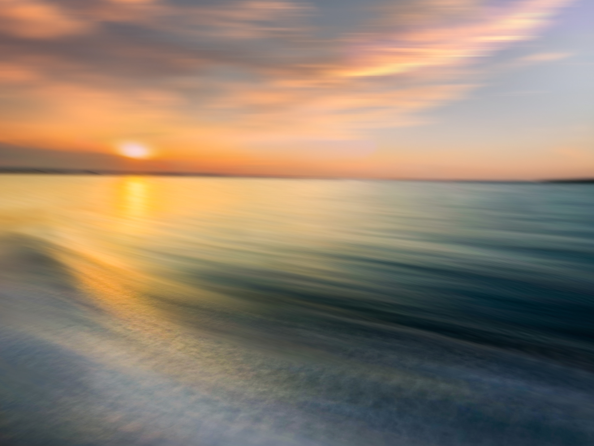 Sea Glass - Intentional Camera Movement