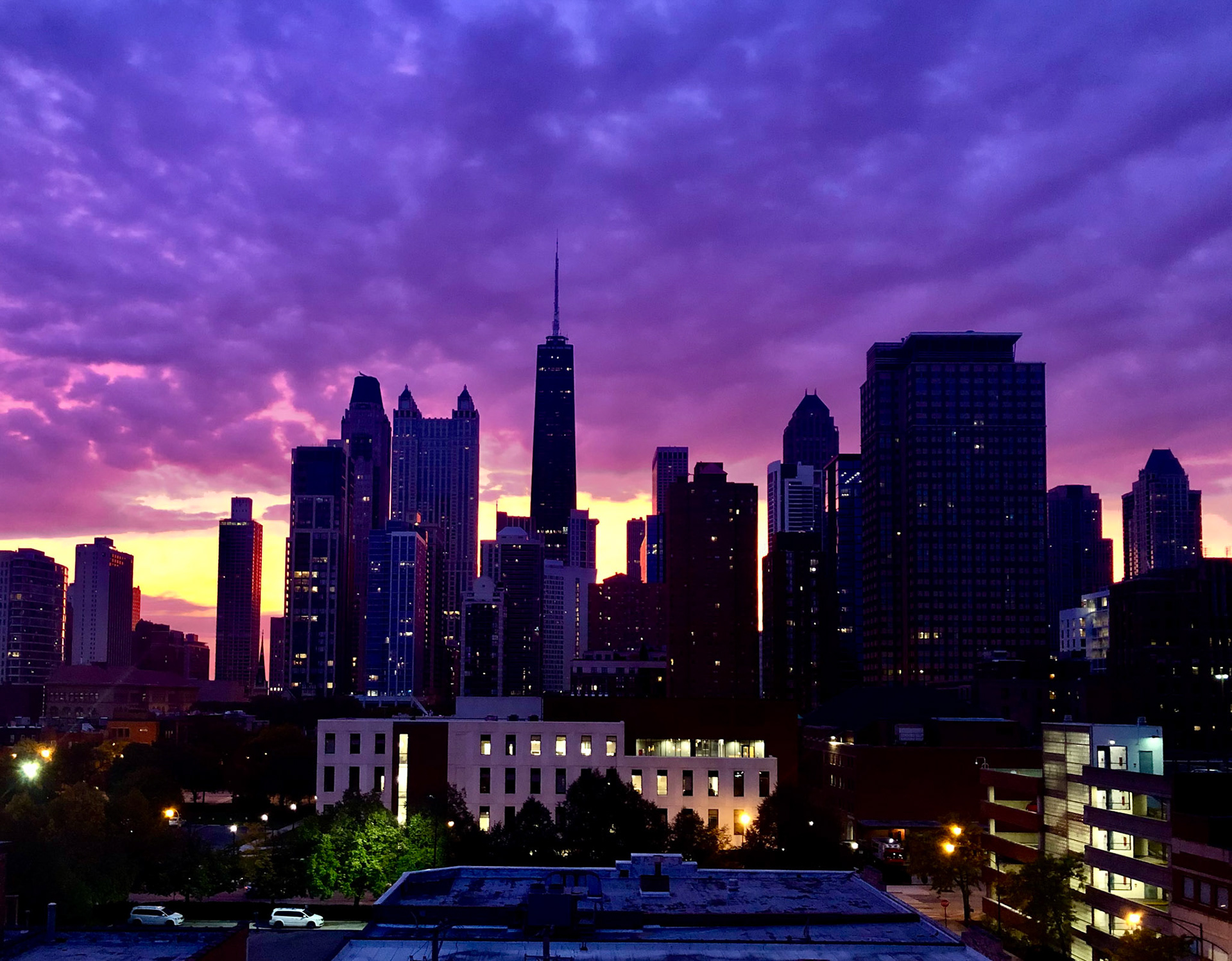 Lit by the Purple Sky, Chicago