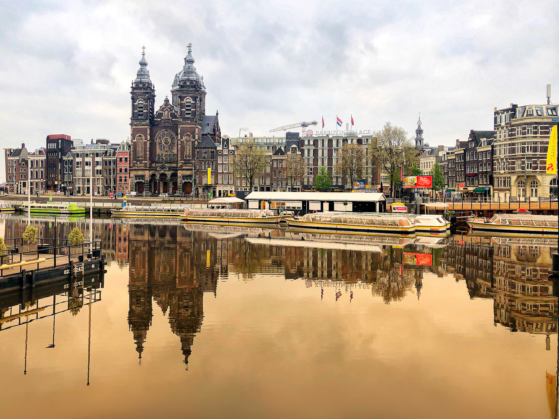 Dawn Reflections, Amsterdam